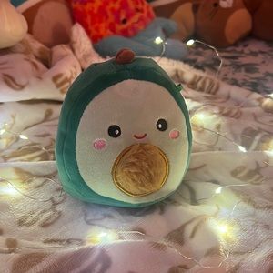 Squishmallows Austin Avocado Plush Green 5 inch NWOT